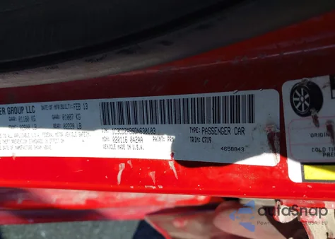 2013 Dodge Avenger Se z USA, uszkodzony, nr VIN 1C3CDZAB9DN630103